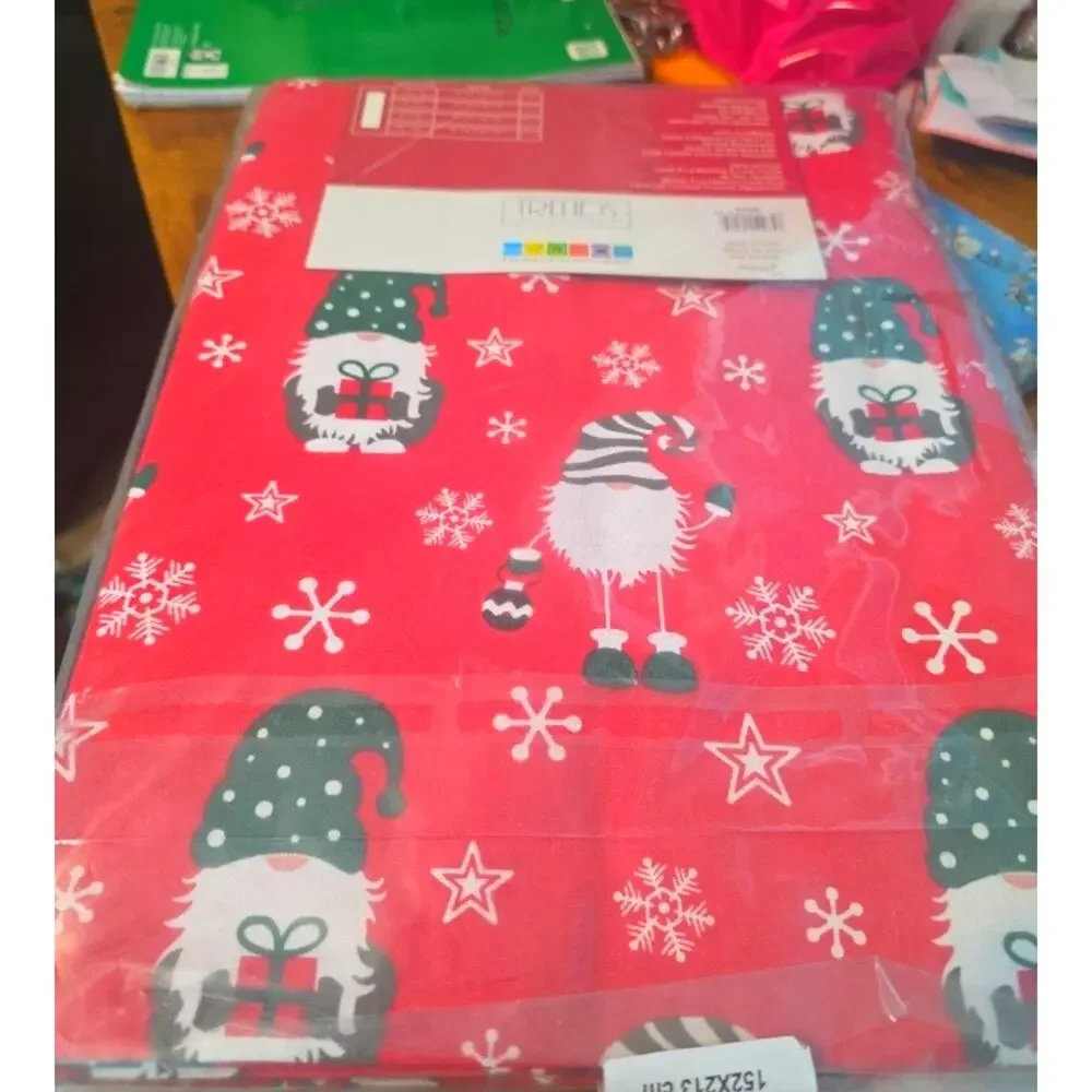 100% cotton Christmas Tablecloth 